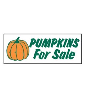 Pumpkins For Sale Banner 