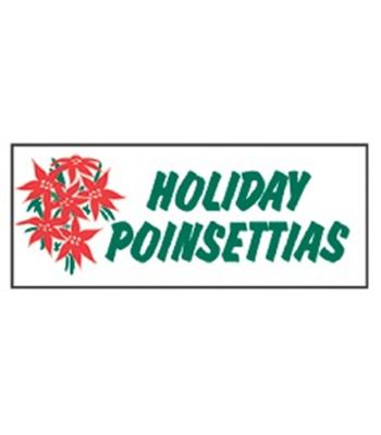 Holiday Poinsettias Banner 