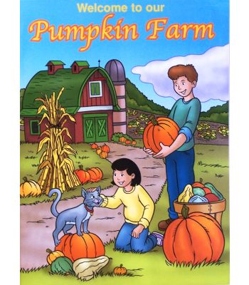 Pumpkin Farm Coloring Book 