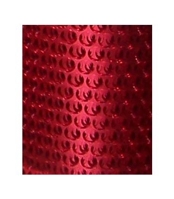 Ribbon Honeycomb Red 3-1/4
